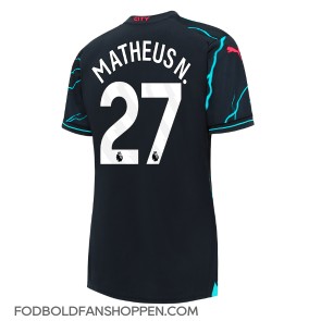 Manchester City Matheus Nunes #27 Tredjetrøje Dame 2023-24 Kortærmet